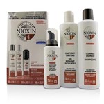 Kit Nioxin 4 Shampoo + Condicionador e Tratamento 100Ml.