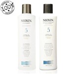 Kit Nioxin Sistema 5 Cleanser Shampoo 300ml + Scalp Revitalizer 300ml (2 Produtos)
