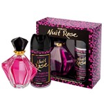 Ficha técnica e caractérísticas do produto Kit Nuit Rose Limited Edition Feminino Deo Colônia 100ml + Deo 110g - 170ml | Fiorucci