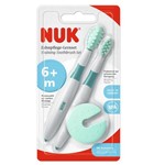 Ficha técnica e caractérísticas do produto Kit Nuk Escovas Para Treinamento Higiene Bucal Bebe 6m+