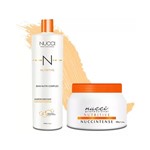 Kit Nutritive Shampoo 1l e Máscara 500g Nucci Professional
