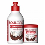 Kit Nutritivo Soul Coco Retrô Cosméticos 2 Produtos