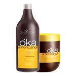 Ficha técnica e caractérísticas do produto Kit O`ka Ojon Salvatore Professional Shampoo 1L e Máscara de Hidratação 500ml