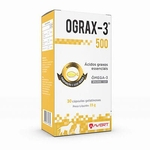 KIT Ograx 500mg Omega-3 Avert 30 Capsulas 3 Un