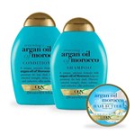 Ficha técnica e caractérísticas do produto Kit OGX Argan Oil Of Morocco Shampoo + Condicionador + Óleo 100mL