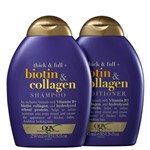 Ficha técnica e caractérísticas do produto Kit OGX Biotin Collagen Small Duo (2 Produtos)