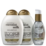 Ficha técnica e caractérísticas do produto Kit Ogx Coconut Milk Trio (3 Produtos)