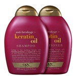 Kit Ogx Keratin Oil Duo (2 Produtos)