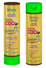 Ficha técnica e caractérísticas do produto Kit Oleo de Coco Novex Embelleze - Shampoo e Condicionador 300ml
