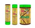 Ficha técnica e caractérísticas do produto Kit Oleo de Coco Novex - Shampoo, Condicionador e Máscara - Embelleze