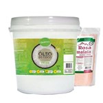 Ficha técnica e caractérísticas do produto Kit Óleo de Coco Virgem 3 Litros Qualicoco + 1kg de Sal Rosa