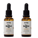 Ficha técnica e caractérísticas do produto Kit 2 Óleos para Barba The Beard Oil Woodspice - Vito