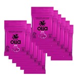 Ficha técnica e caractérísticas do produto Kit Olla Preservativo Sabor Uva 3uni. com 12 Packs