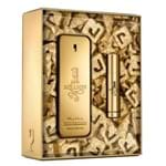 Ficha técnica e caractérísticas do produto Kit One Million Paco Rabanne – Perfume Masculino Eau de Toilette 100ml + Miniatura 10 Ml Kit