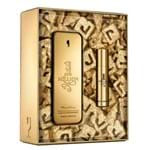 Ficha técnica e caractérísticas do produto Kit One Million Paco Rabanne ¿ Perfume Masculino Eau de Toilette 100Ml + Miniatura 10 Ml Kit