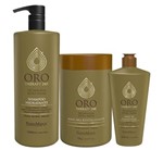 Ficha técnica e caractérísticas do produto Kit Oro Therapy 24K NatuMaxx Shampoo 1L, Máscara 1Kg e Leave-in 300ml