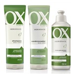 Kit Ox Shampoo + Condicionador + Creme de Pentear Plants Hidratante