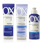 Kit Ox Shampoo + Condicionador + Creme de Pentear Proteins Reconstrução Profunda