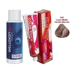 Ficha técnica e caractérísticas do produto Kit Oxidante Welloxon Perfect 9% 30vol 60ml E Tonalizante Color Touch 7/97 60g