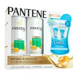 Ficha técnica e caractérísticas do produto Kit Pantene Restauração Shampoo 400ml + Condicionador 200ml + Aparelho Gillette Venus Oceana