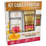 Kit Shampoo Pantene Cachos 400ml + Condicionador 175ml + Âmpola 15ml