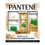Ficha técnica e caractérísticas do produto Kit Pantene Summer Shampoo Restauração 400ml + Condicionador Pantene Restauração 170ml + Ampola Sortida 15ml