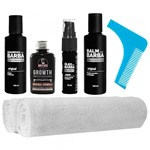 Ficha técnica e caractérísticas do produto Kit Barbeiro Tônico Shampoo Balm Óleo 2 Toalhas Usebarba - Use Barba