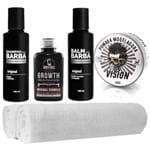 Ficha técnica e caractérísticas do produto Kit para Barba Balm 2 Toalhas Shampoo Tônico Usebarba