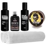 Ficha técnica e caractérísticas do produto Combo Barbearia Shampoo Tônico 2 Toalhas Balm Usebarba
