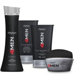 Kit para Homem - Mutari 4Men - Shampoo 240mL - Pomada Modeladora 50g - Gel para Cabelo 120g - Gel pós Barba 120g