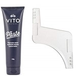 Ficha técnica e caractérísticas do produto Kit Pasta Modeladora The Paste Vito + Pente Alinhador para Barba