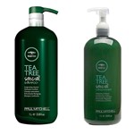 Ficha técnica e caractérísticas do produto Kit Paul Mitchell Tea Tree Special Shampoo 1L e Cond. 1L Anticaspa