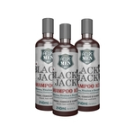Ficha técnica e caractérísticas do produto Kit 3 Pçs Felps Men Shampoo Ice Black Jack 240ml