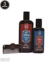 Ficha técnica e caractérísticas do produto Kit 3pçs QOD Barber Shop 50's