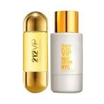 Kit Perfume 212 Vip 30ml + Body Lotion 200ml