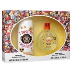 Kit Perfume Air-Val Emoji EDT 60mL + Shower Gel 30mL - Infantil