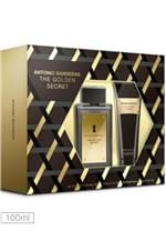 Ficha técnica e caractérísticas do produto Kit Perfume Antonio Banderas Golden Secret 100ml