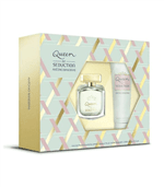 Ficha técnica e caractérísticas do produto Kit Perfume Antonio Banderas Queen Of Seduction Feminino EDT 80ml + Loção Hidratante 75ml