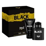 Ficha técnica e caractérísticas do produto Kit Perfume Black EDC + Shower Gel Masculino Everlast