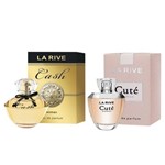 Ficha técnica e caractérísticas do produto Kit Perfume Cash Woman 90ml + Cuté Feminio EDP 100ml La Rive