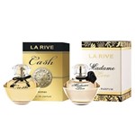 Ficha técnica e caractérísticas do produto Kit Perfume Cash Woman 90ml + Madame In Love 90ml La Rive