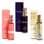 Kit 3 Perfume de Bolsa Amakha Paris Inspirados Perfumes Importados