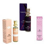 Ficha técnica e caractérísticas do produto Kit 3 Perfume De Bolsa Amakha Paris Inspirados Perfumes Importados