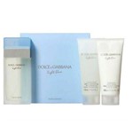 Kit Perfume Dolce&gabbana Light Blue Edt 100ml+body Cream+shower Gel
