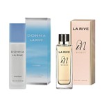 Ficha técnica e caractérísticas do produto Kit Perfume Donna 90ml + In Woman 90ml La Rive