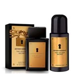 Ficha técnica e caractérísticas do produto Kit Perfume e Desodorante Masculino Antonio Banderas Golden Secret EDT - 100ml