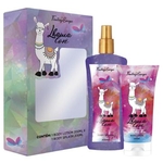 Ficha técnica e caractérísticas do produto Kit Perfume e Hidratante Fantasy Escape Lhama Love