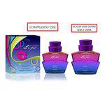 Ficha técnica e caractérísticas do produto Kit Perfume Entity Glittering Lips Feminino Eau de Toillete 100ml