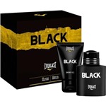 Ficha técnica e caractérísticas do produto Kit Perfume Everlast Black Edt 100ml + Bw 50ml