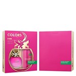 Ficha técnica e caractérísticas do produto Kit Perfume Feminino Colors Pink Benetton Eau de Toilette 80ml + Desodorante 150 Ml